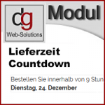 OXID Modul Versandzeitpunkt / Lieferzeit Countdown CE